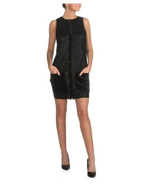 GUESS Los Angeles Womens Sleeveless Studded Trim Dress GUESS Los Angeles Womens Sleeveless Studded Trim Dress